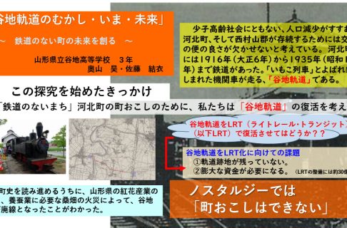 『谷地軌道のむかし・いま・未来 ~ 鉄道のない町の未来を創る ~』