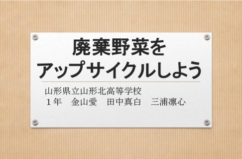 『廃棄野菜をアップサイクルしよう』