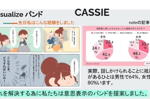 『visualize バンド CASSI』